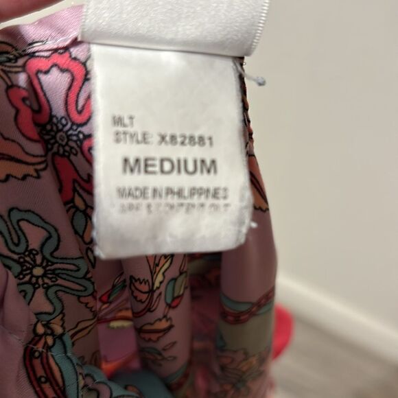 Natori Patchwork Print Nightgown Medium - Picture 3 of 6